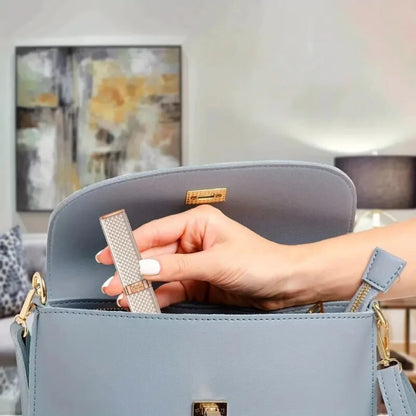 GlamTrim - 2-i-1 oppladbar øyenbryns- og hårtrimmer for presis trimming