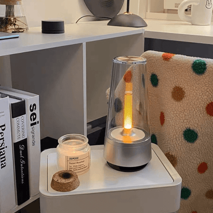 LumiAura - Romantisk LED-lampe i stearinlysstil som kan dimmes