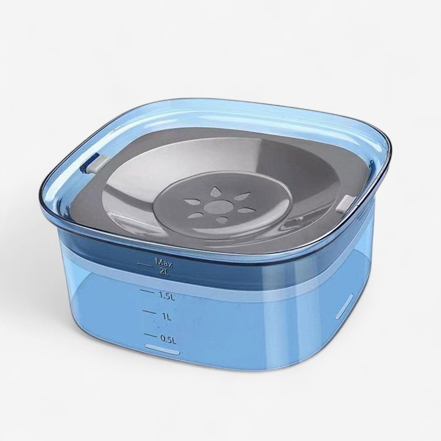 CleanPet – Vannskål til kjæledyr med lokk og avrundet design