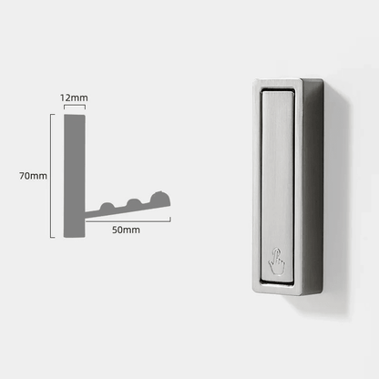 HangMate - Sammenleggbar Veggkrok for Smart Oppbevaring