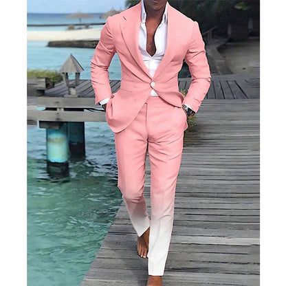 Berlin - Klassisk todelt jakke- og buksesett med skreddersydd passform