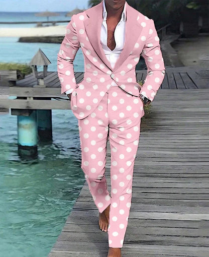 Berlin - Klassisk todelt jakke- og buksesett med skreddersydd passform