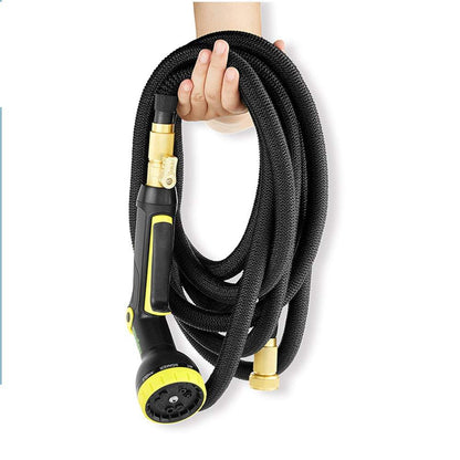 FlowGuard - Utvidbar hageslange med 9-funksjoners spraydyse
