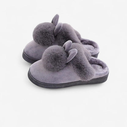 Amanda – Slip-On tøfler med rund tå og sklisikker såle