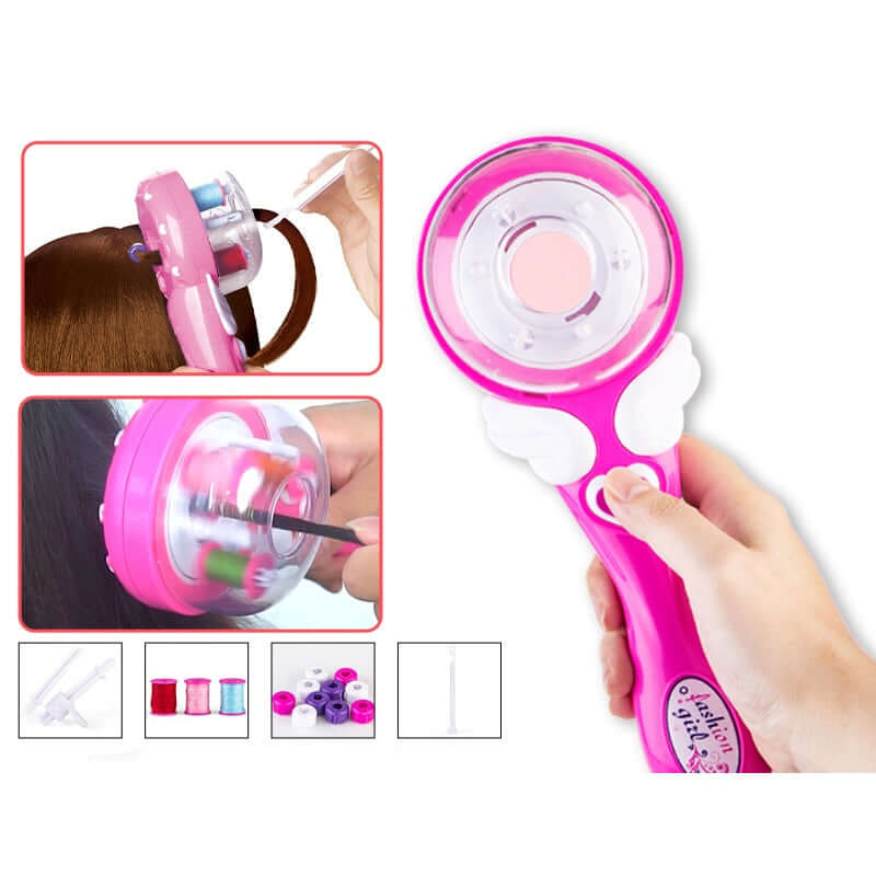StyleBraid - automatisk flettemaskin for barn som lager stilige fletter