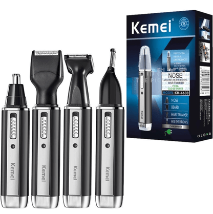 TrimEase - Bærbar øre- og nesehårtrimmer med oppladbart USB-batteri