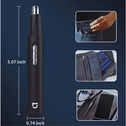 GroomMaster 3-i-1 oppladbar nese-, øre- og skjeggtrimmer