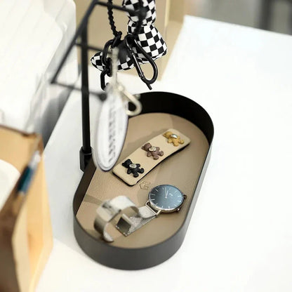 LuxeHold – Stilige Dekorative Brett med Vertikale Stativkroker