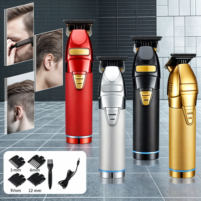 TrimAxis - Batteridrevet detaljtrimmer med høyhastighetsblad og null gap-klipping