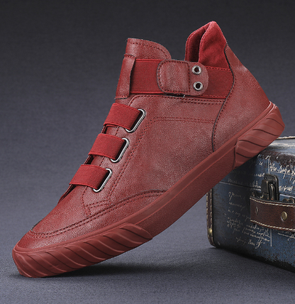 Henry - Stødig Ankel Sko Med Sklisikker Såle Og Borrelåslukking