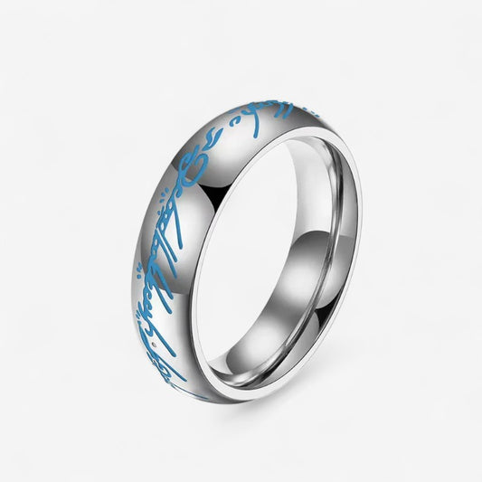 Diede – Gravert Glow-ring for Moderne Bruk