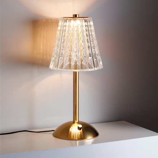 LumaGlow - Oppladbar bordlampe med berøringskontrolldimming