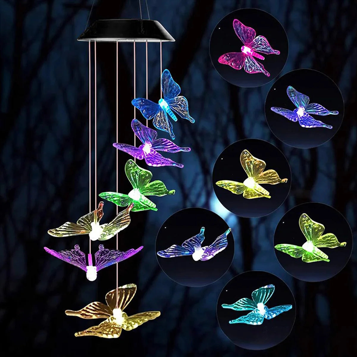 LumiBirds - Lys opp hagen din med solcelledrevne fugler uten behov for kabler