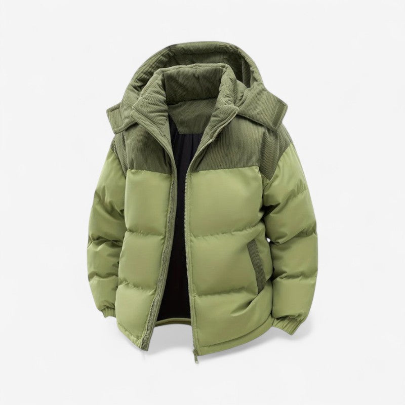 Fredrik – Hette Dunjakke med Glidelåslommer