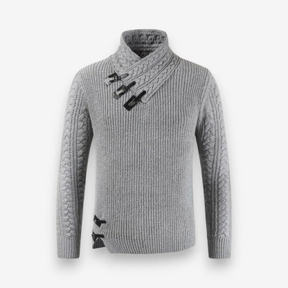 Magnus – Langermet Slim Fit Genser med Ribbe detaljer