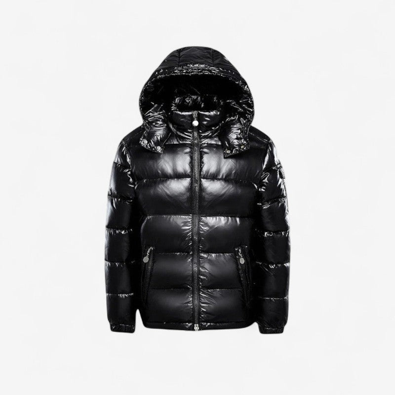 Kairo – Vattert Jakke med Hette og Glidelås