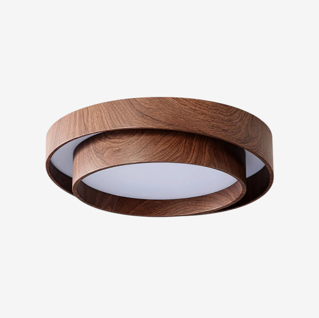 LumaWood – LED Taklampe med Treinnslag