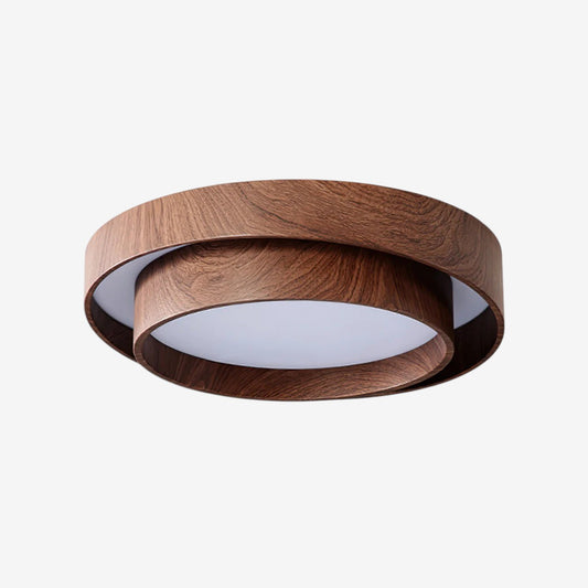 LumaWood – LED Taklampe med Treinnslag