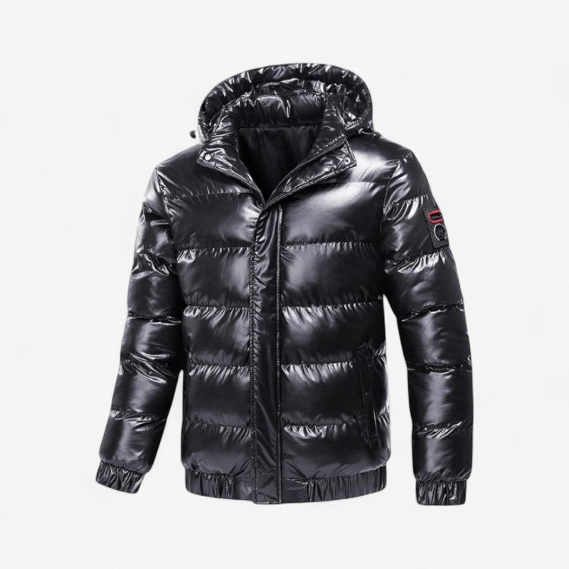 Jameson – Vattert Jakke med Hette og Sidelommer