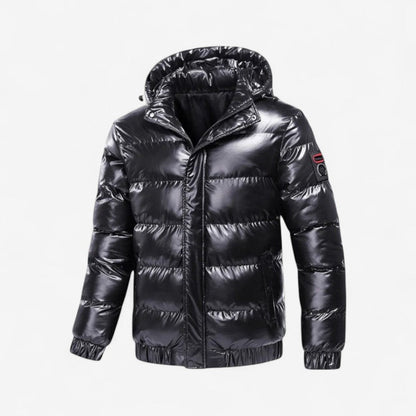 Jameson – Vattert Jakke med Hette og Sidelommer