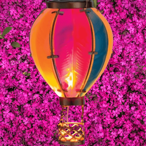 Balloon - Solcelledrevet ballonglys for elegant utendørsbelysning