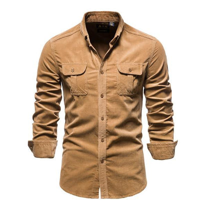 Daniel – Klassisk Skjorte med Knapper og Lange Ermer