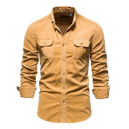 Daniel – Klassisk Skjorte med Knapper og Lange Ermer