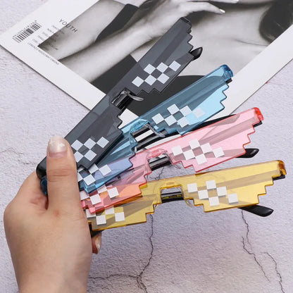 FestivalFlair - Trendy mosaikksolbriller for ultimat stil og beskyttelse