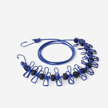 CampEase – Elastisk utendørs klessnor med posisjoneringsspenne | 1+1 Gratis