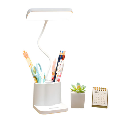 LumiHold – LED Bordlampe med Integrert Pennholder