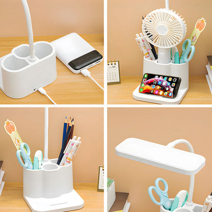 LumiHold – LED Bordlampe med Integrert Pennholder