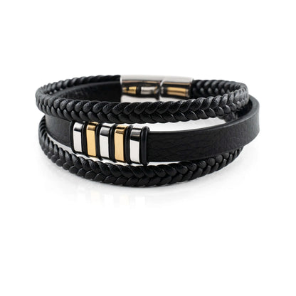 Bruce – Moderne armbånd med dristig dobbeltstrengsdesign for et rent raffinert utseende