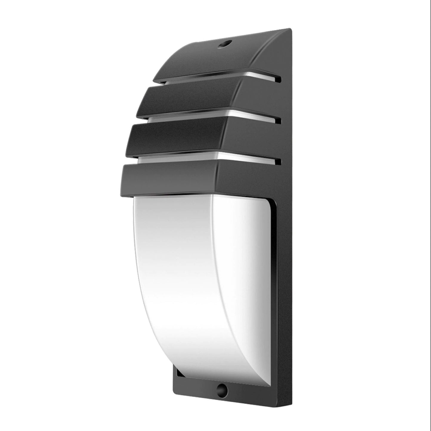 LumeArc - Moderne Utendørs Vegglampe med Elegant Buet Design