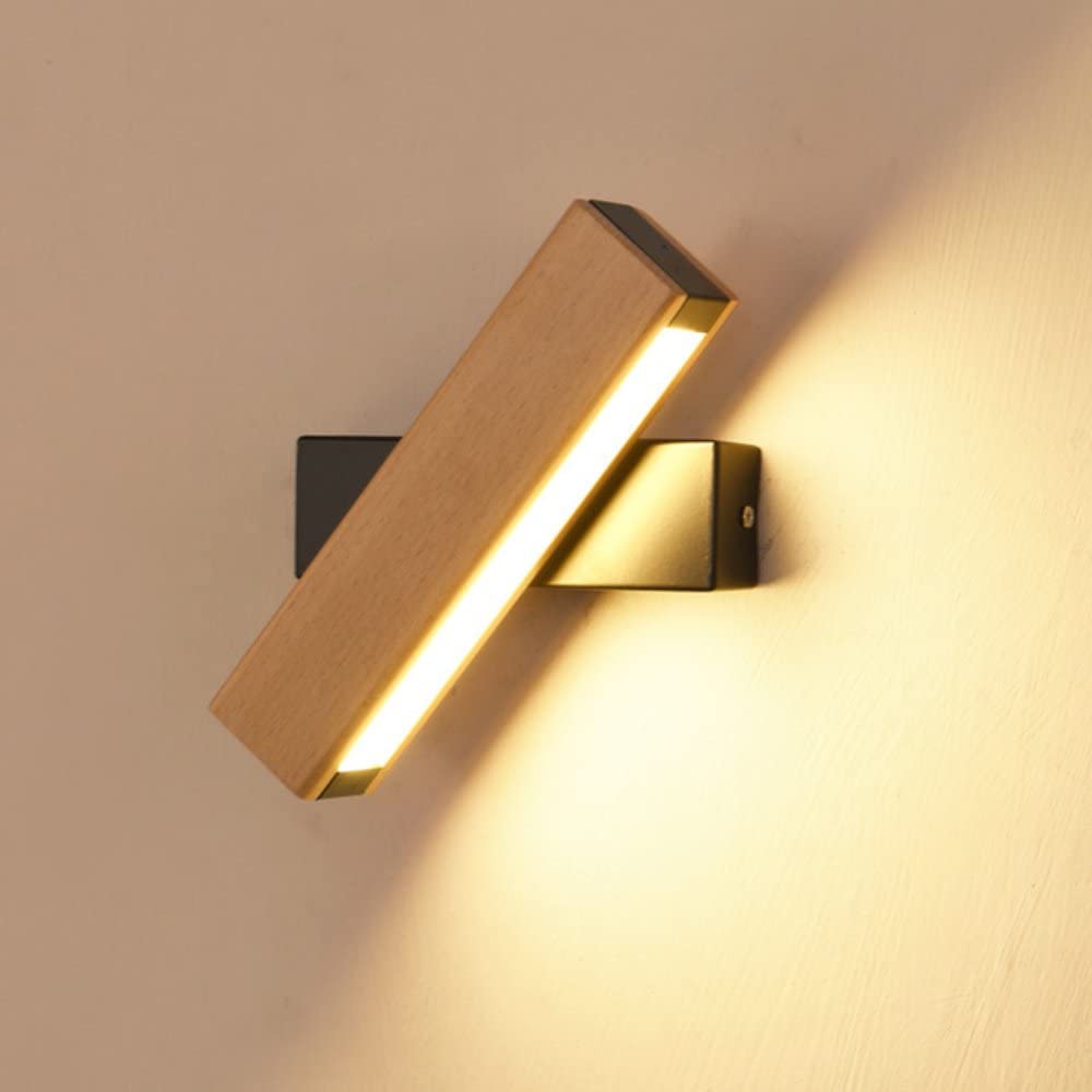 LumaLight - 360° roterbar LED-vegglampe med justerbar fargetemperatur