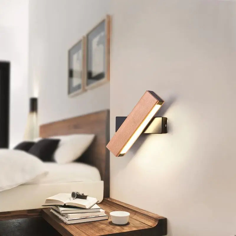 LumaLight - 360° roterbar LED-vegglampe med justerbar fargetemperatur