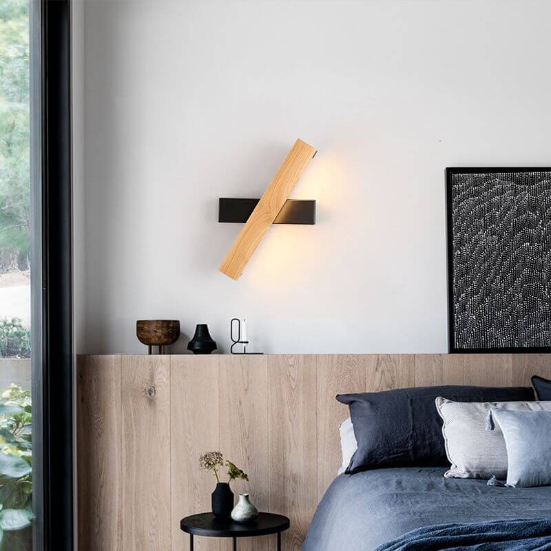LumaLight - 360° roterbar LED-vegglampe med justerbar fargetemperatur
