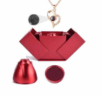 HeartGlow - Personlig " Jeg elsker deg "-anheng med unik projeksjonsfunksjon