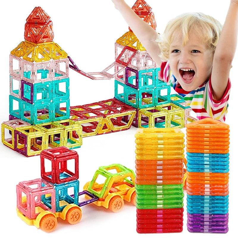 MagicBlock - Magnetiske byggeklosser for endeløs kreativitet og læring