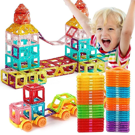 MagicBlock - Magnetiske byggeklosser for endeløs kreativitet og læring