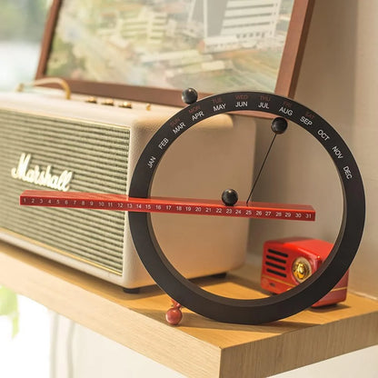 TimeGlide - Magnetisk evighetskalender for moderne hjemmedekorasjon