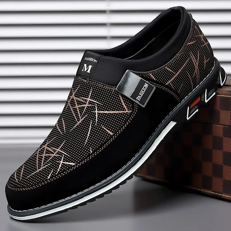 StepEase - Casual slip on loafers med polstret innersåle for menn