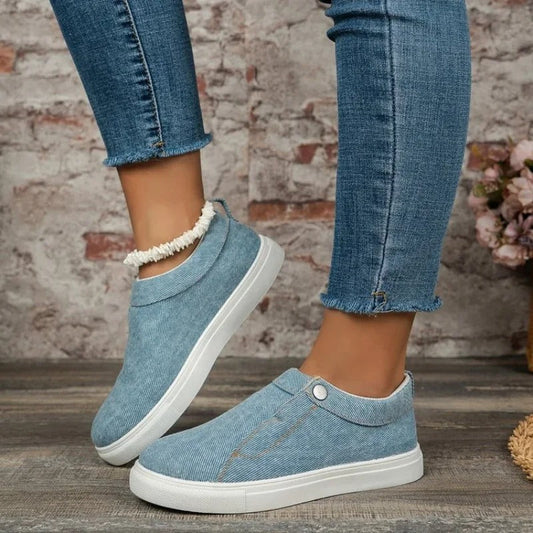 Aurelia - Uformelle slip-on-sko med fleksibel såle
