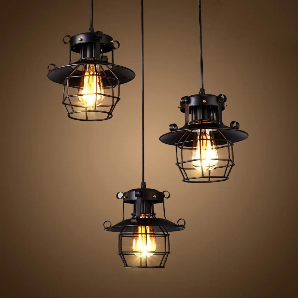 DecoLight – Retro Hengende Taklampe med Enkel Montering
