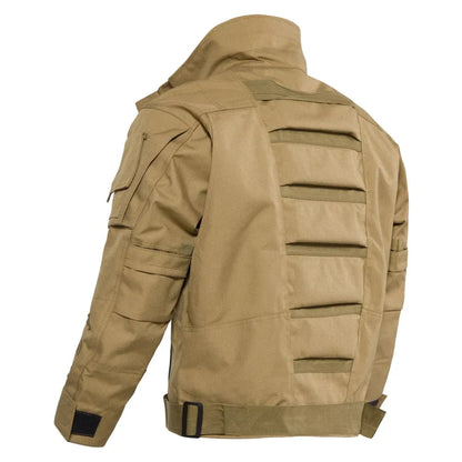 Andreas - Vannavstøtende Langermet Jakke med Flere Lommer og Glidelås