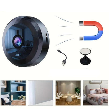 SecuraLink - Bærbart 1080P HD-sikkerhetskamera med nattsyn