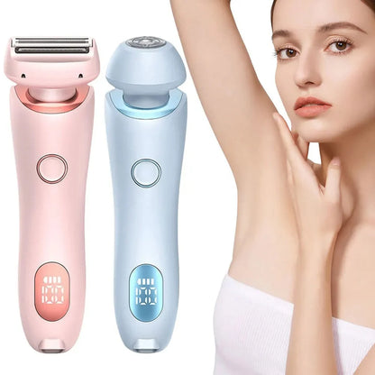 SmoothGlow - 2-i-1 epilator og barbermaskin for silkemyk og behagelig glatt hud