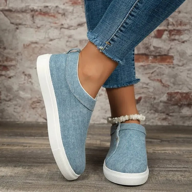 Aurelia - Uformelle slip-on-sko med fleksibel såle