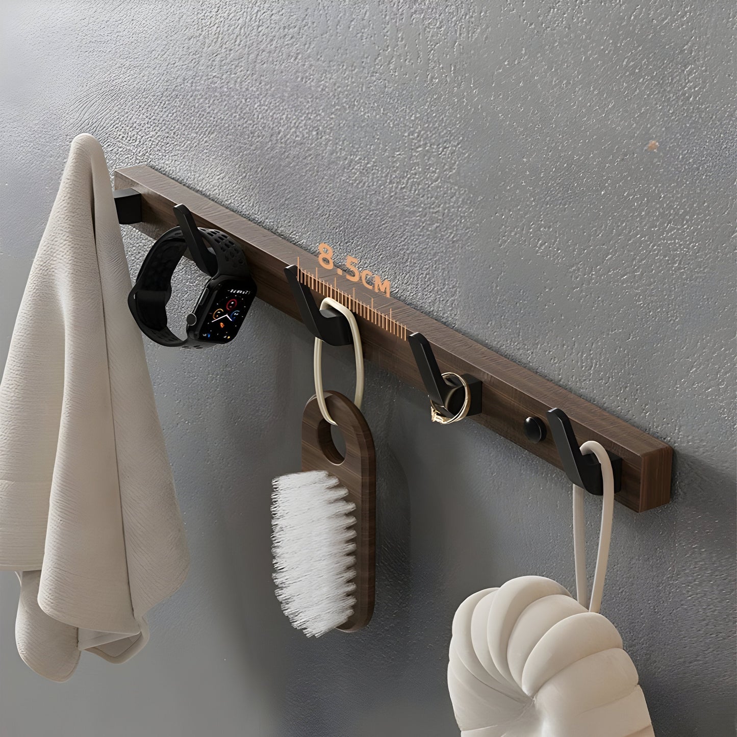 WoodNest - Elegant Veggkrok for Smart og Stilig Oppheng