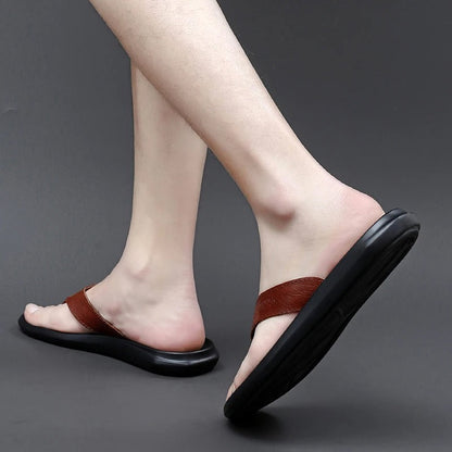 Ryan - Klassiske flip-flop-sandaler med polstret komfort