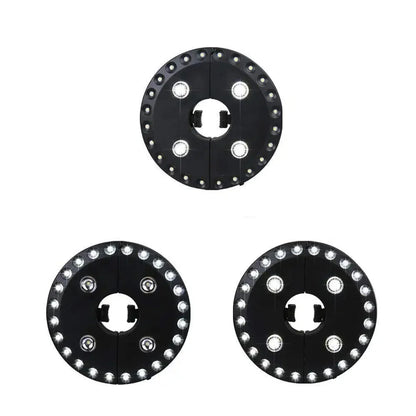 LumoLight - 28 LED-paraplybelysning for uteplass for perfekt utendørsstemning